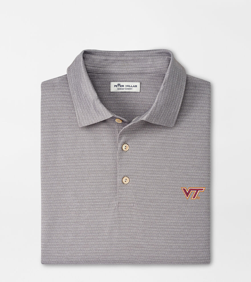 Virginia Tech Groove Performance Jersey Polo image number 1