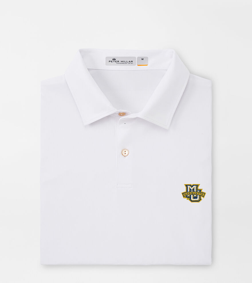 Marquette Featherweight Melange Polo image number 1