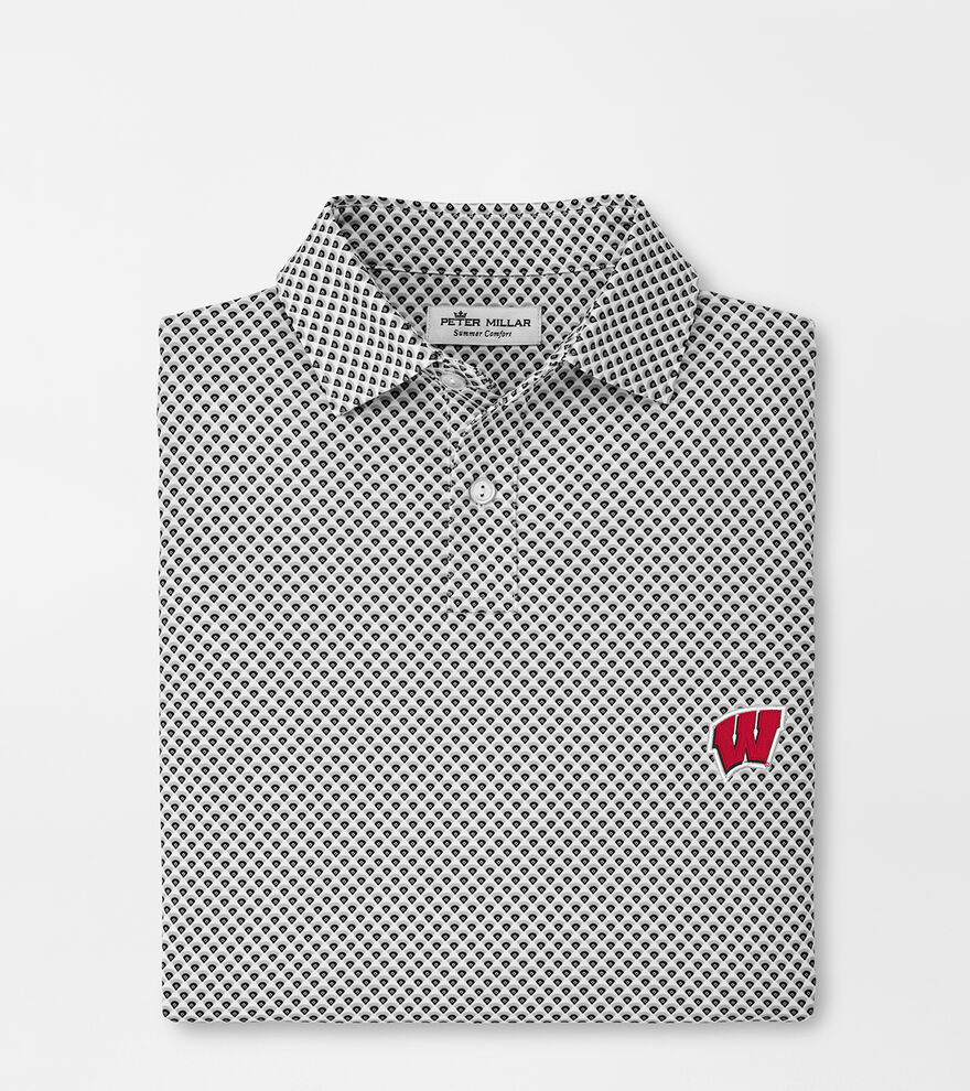 Wisconsin Youth Performance Jersey Polo image number 1