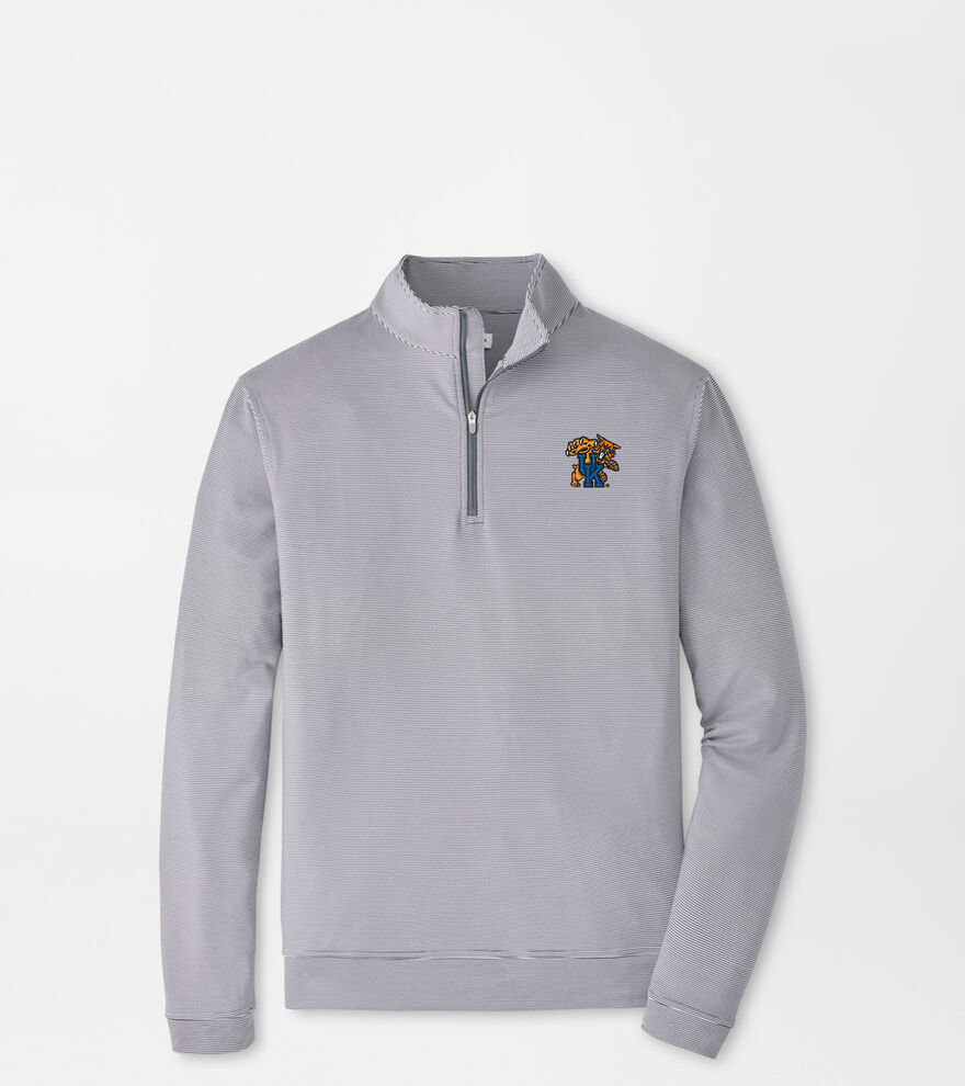 Kentucky Wildcat Perth Sugar Stripe Performance Quarter-Zip image number 1
