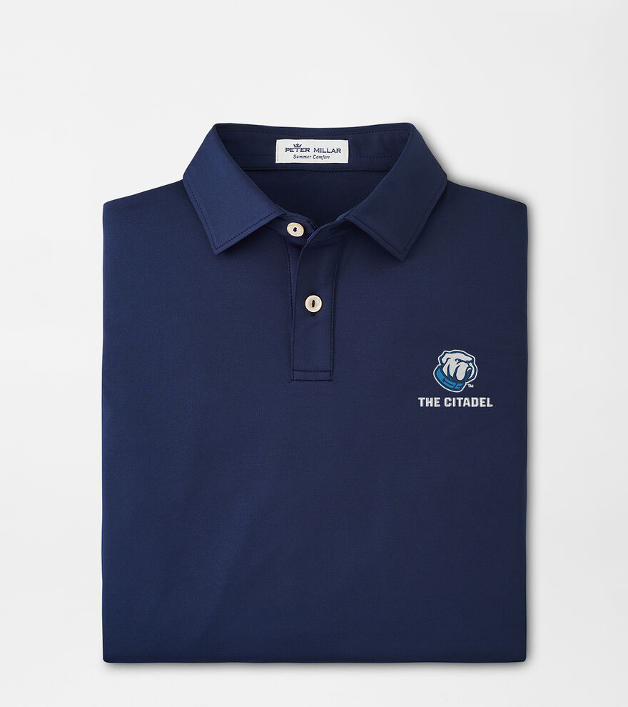 The Citadel Youth Solid Performance Jersey Polo image number 1