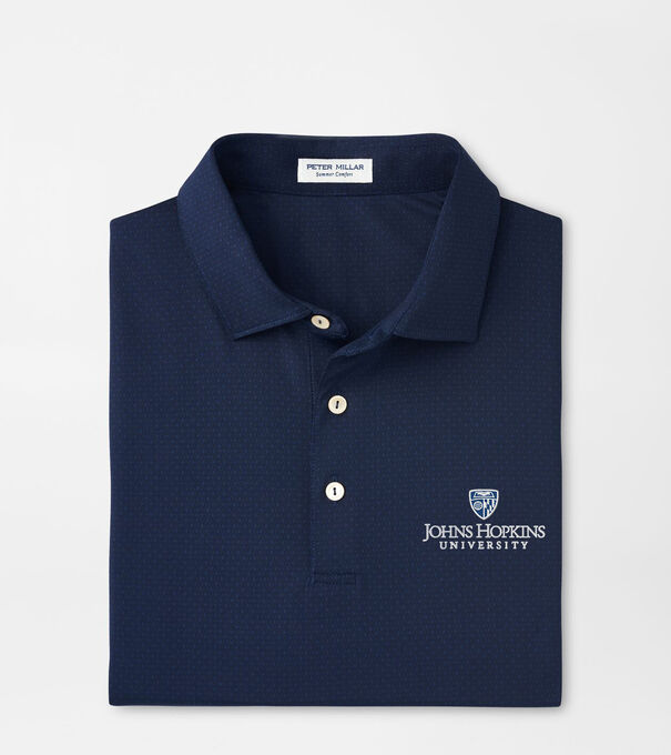 Johns Hopkins University Tesseract Performance Jersey Polo