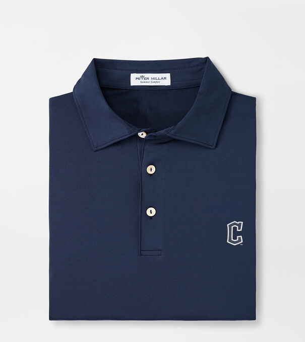 Cleveland Guardians Solid Performance Jersey Polo