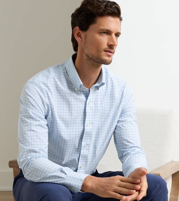 Rampart Performance Poplin Sport Shirt - Alternate Image 1