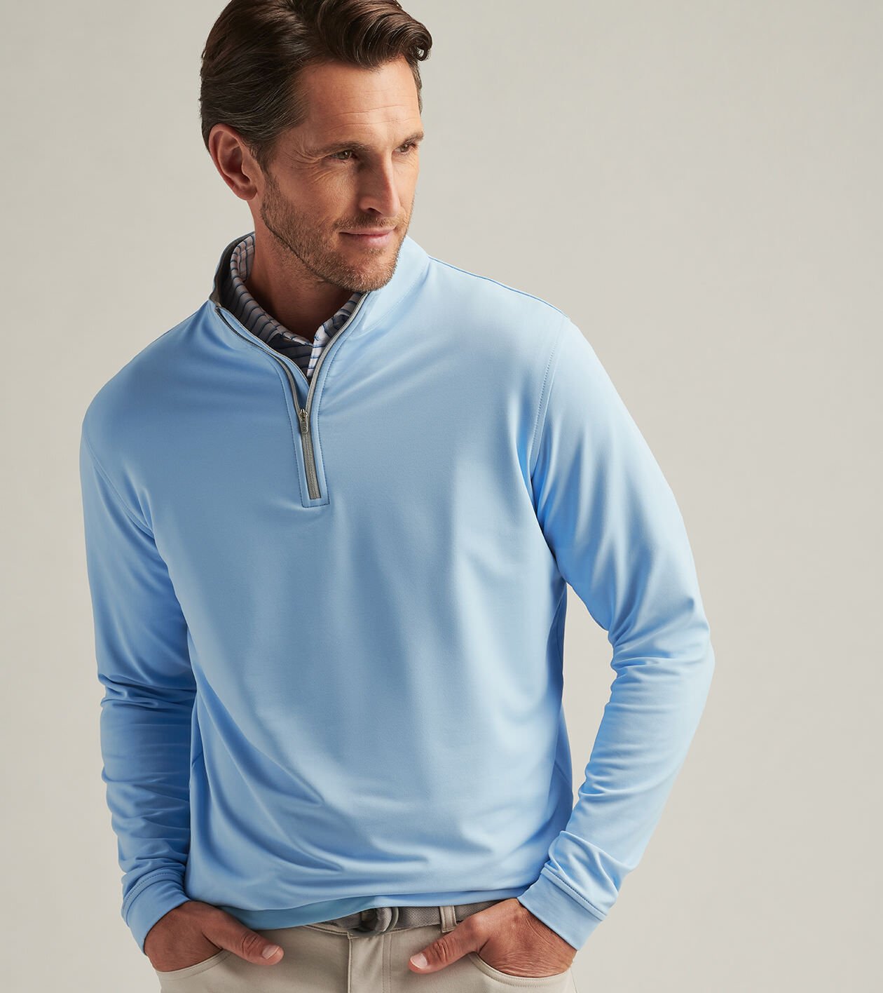 Perth Performance Quarter-Zip | Men's Pullovers | Peter Millar