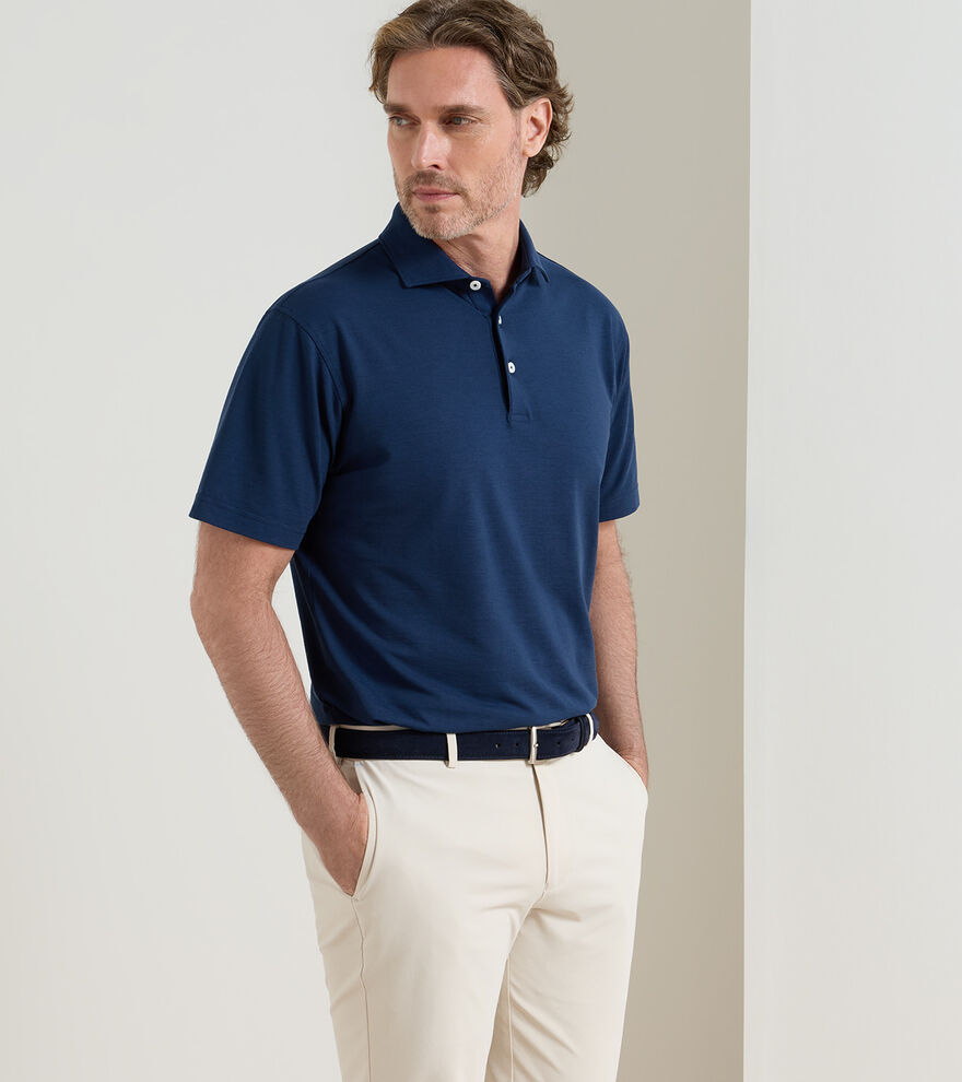 Cool Cotton Short Sleeve Polo image number 2