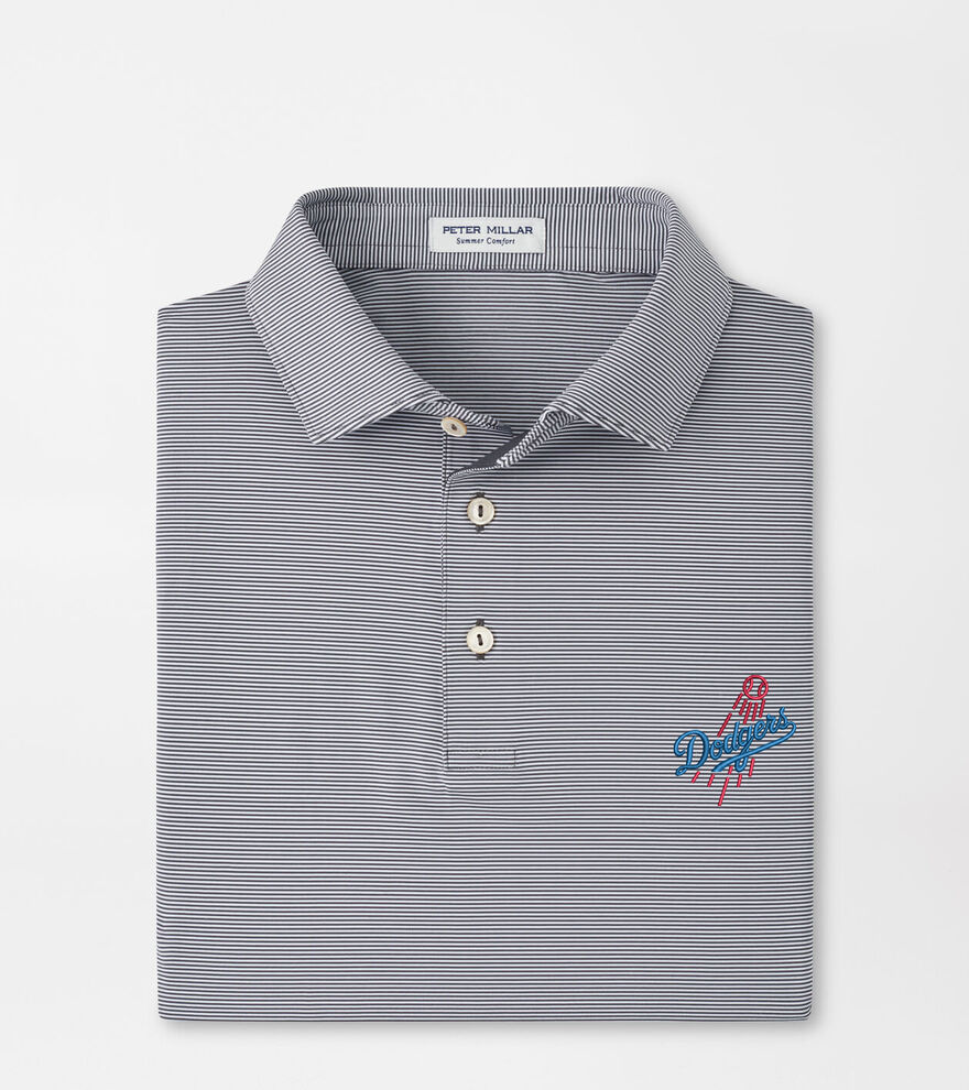 Cooperstown Los Angeles Dodgers Jubilee Performance Jersey Polo image number 1