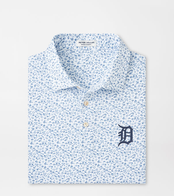 Detroit Tigers Batter Up Performance Jersey Polo