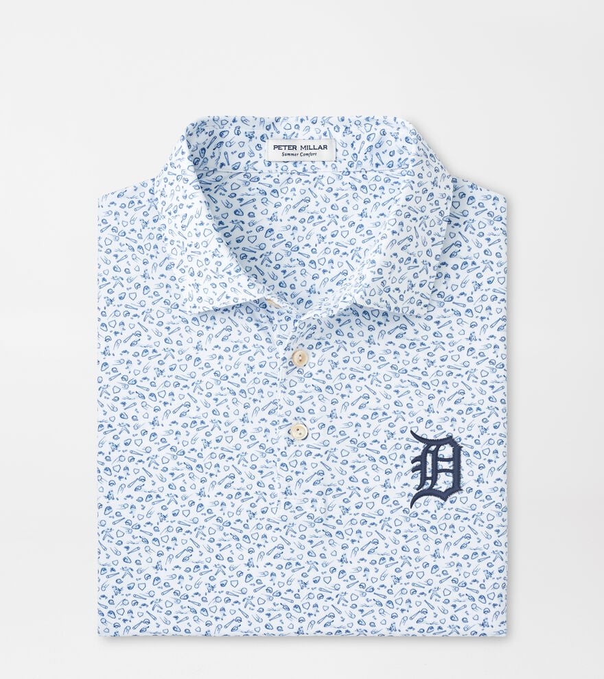 Detroit Tigers Batter Up Performance Jersey Polo image number 1