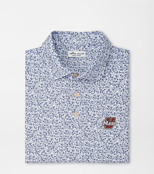 UMass Game Day Performance Jersey Polo