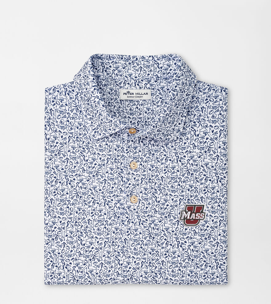 UMass Game Day Performance Jersey Polo image number 1