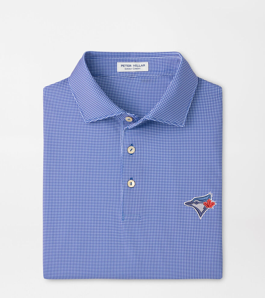 Toronto Blue Jays Border Performance Jersey Polo | Men's MLB Apparel | Peter Millar Toronto Blue Jays Border Performance Jersey Polo | Men's MLB Apparel | Peter Millar