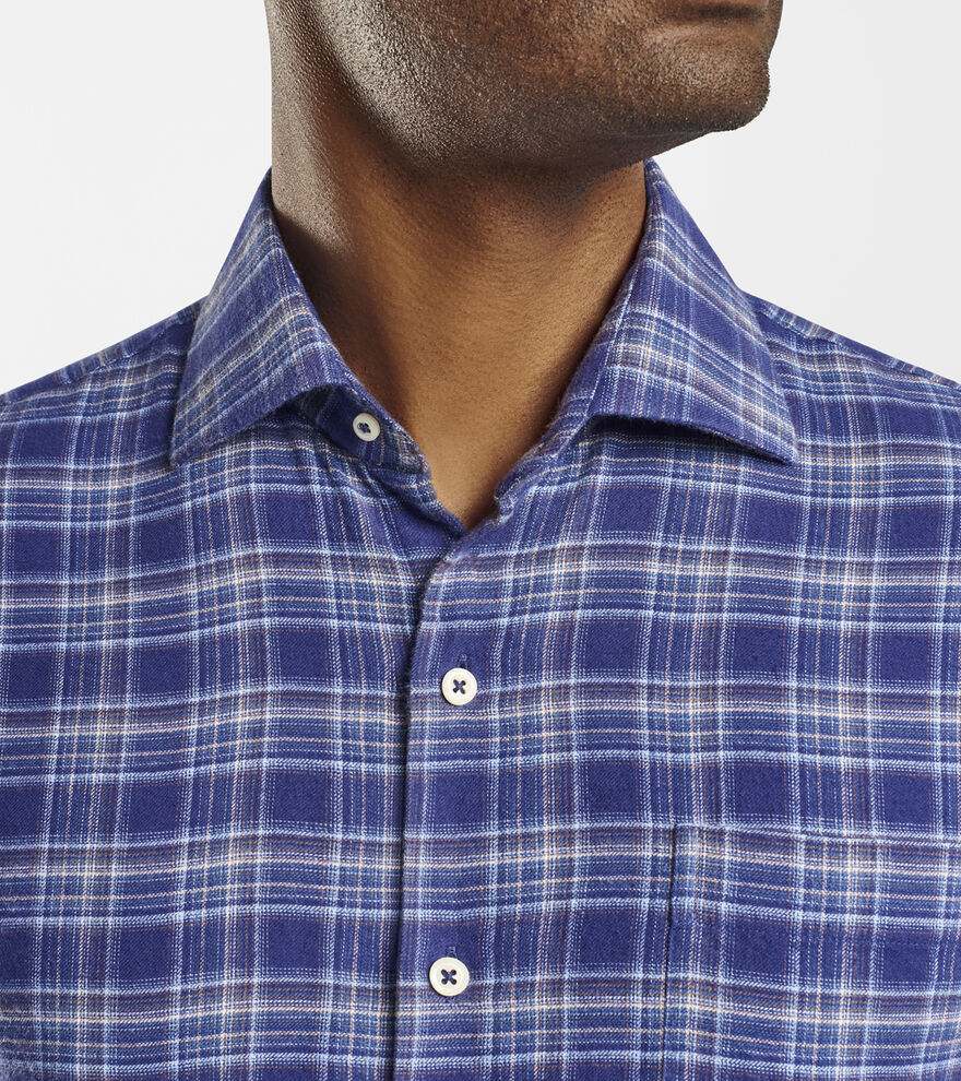 Hugh Flannel Sport Shirt image number 5