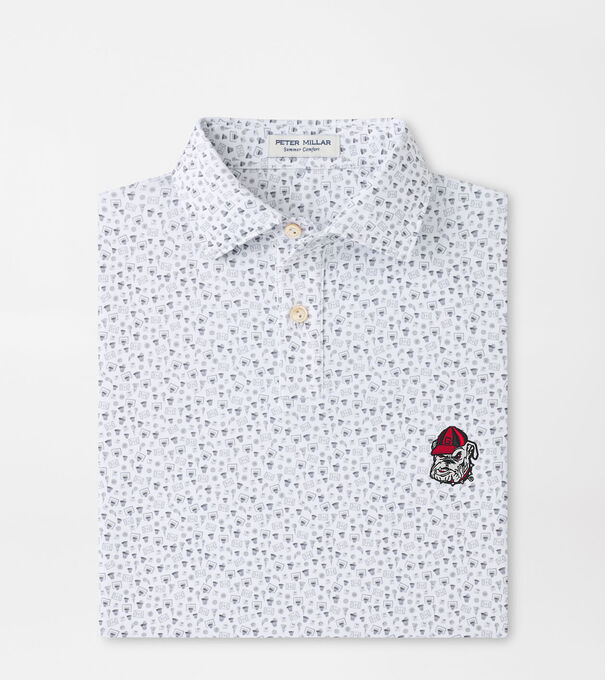 Georgia Bulldog Buzzer Beater Youth Performance Jersey Polo