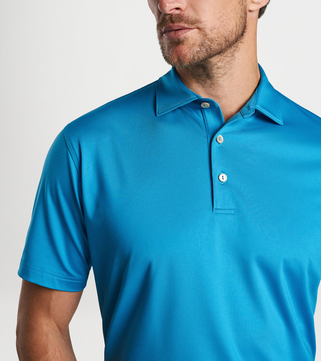 Peter millar solid sale stretch jersey polo