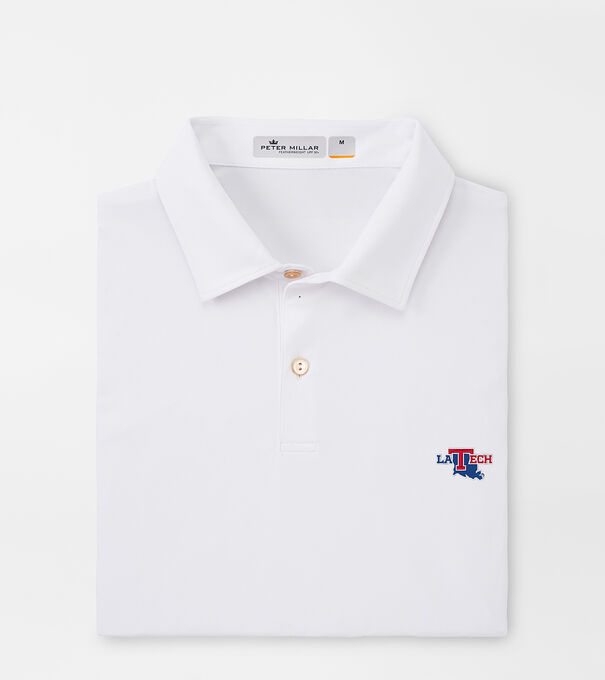 Louisiana Tech Featherweight Melange Polo