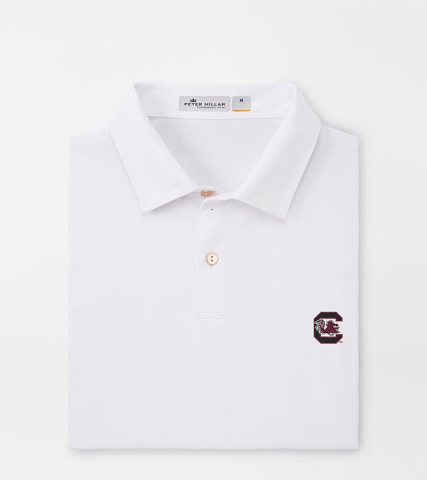 South Carolina Featherweight Melange Polo image number 1