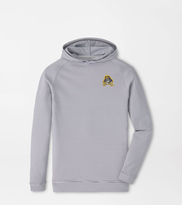 East Carolina University Pine Youth Sugar Stripe Performance Hoodie