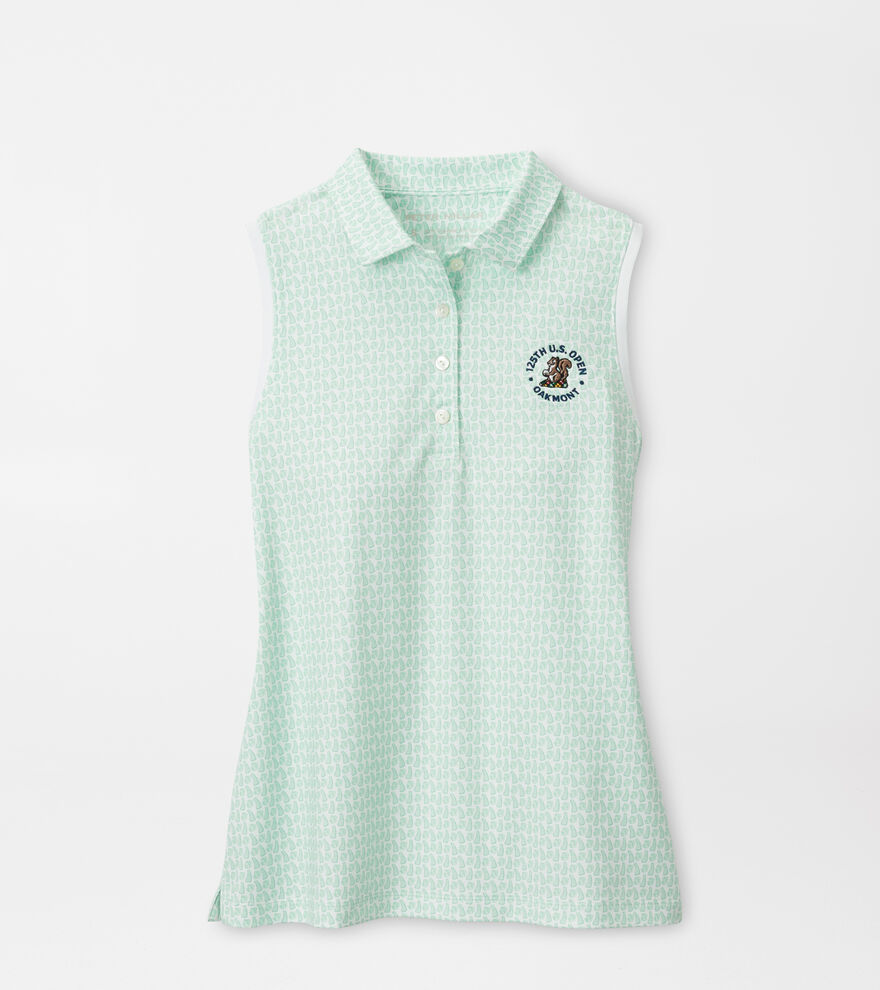 125th U.S. Open Oakmont Icons Sleeveless Button Polo