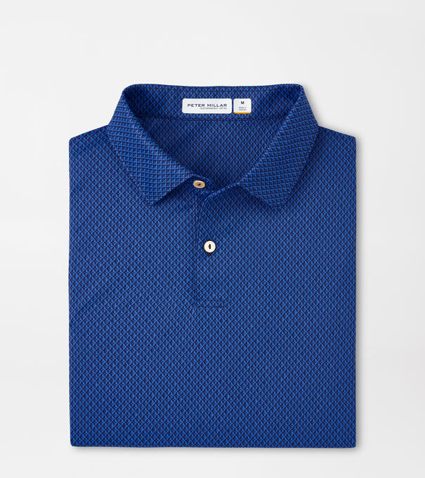 Featherweight Performance Crown Check Polo