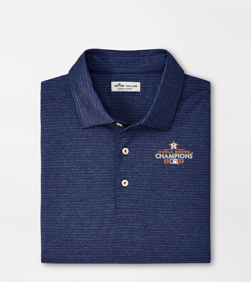 Houston Astros World Series Groove Performance Jersey Polo