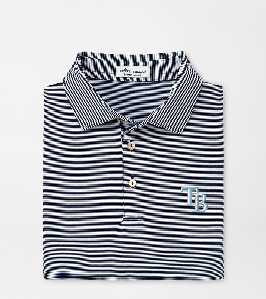 Tampa Bay Rays Jubilee Stripe Performance Polo image number 1