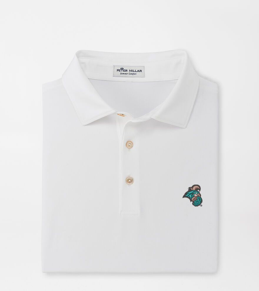 Coastal Carolina Solid Performance Jersey Polo image number 1