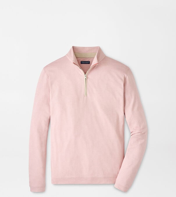 Albatross Cotton-Blend Piqu&eacute; Quarter-Zip