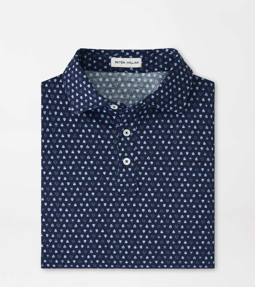 Pilot Mill Epic Solo Printed Short-Sleeve Polo image number 1