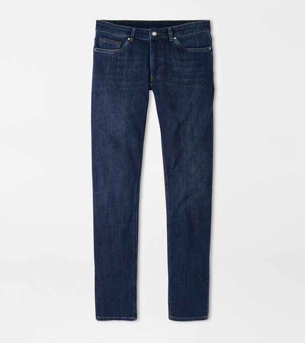 Vintage Washed Five-Pocket Denim