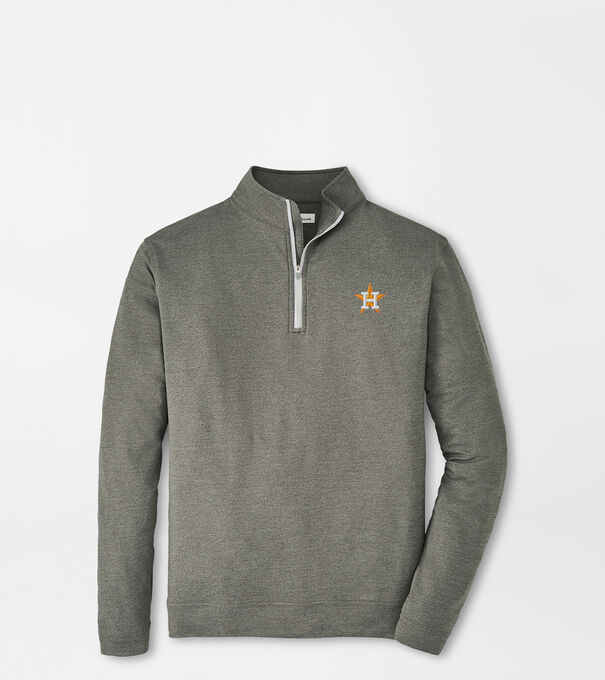 Houston Astros Perth Mélange Performance Quarter-Zip