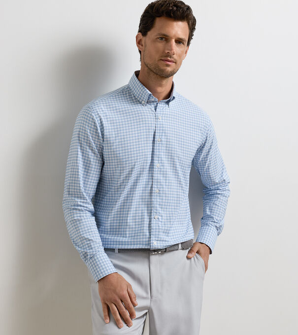 Lewis Performance Twill Sport Shirt