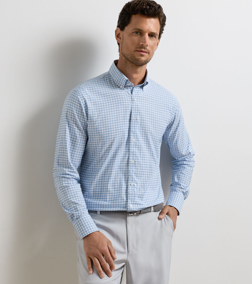 Lewis Performance Twill Sport Shirt image number 2