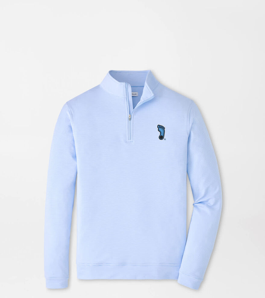 UNC Tar Heels Perth Sugar Stripe Performance Quarter-Zip