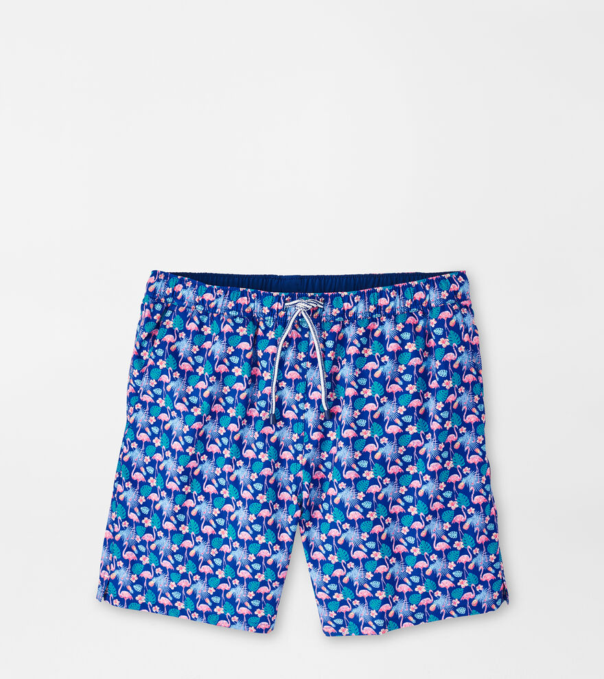 Tropical Flock Swim Trunk image number 1