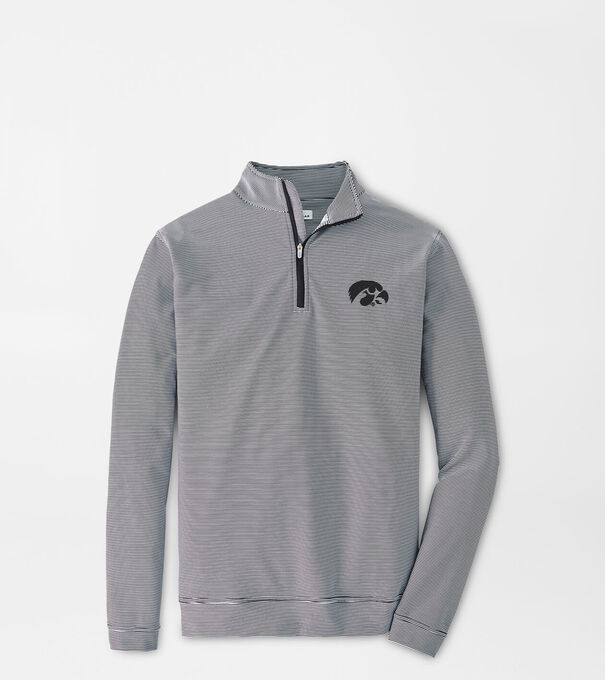Iowa Perth Sugar Stripe Performance Quarter-Zip