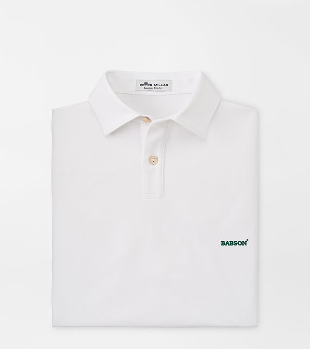 Babson Youth Solid Performance Jersey Polo