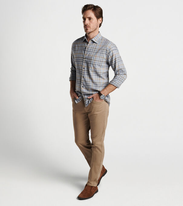 Hill Point Cotton Sport Shirt
