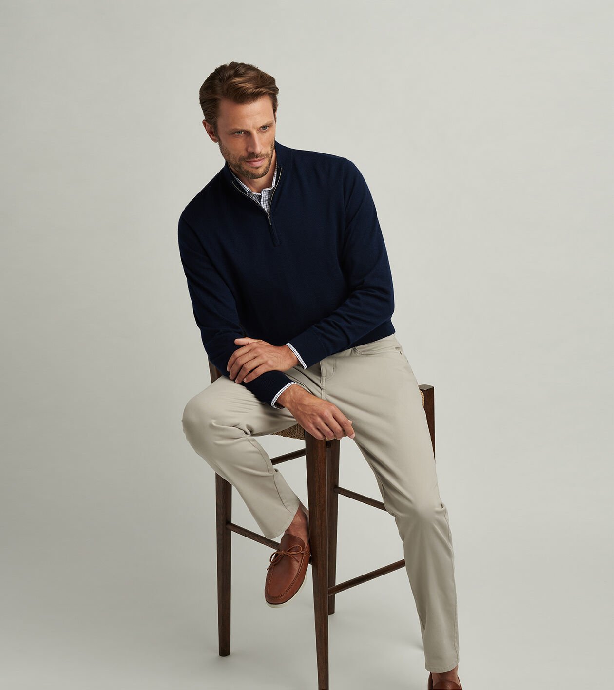 Autumn Crest Quarter-Zip | Men's Pullovers | Peter Millar