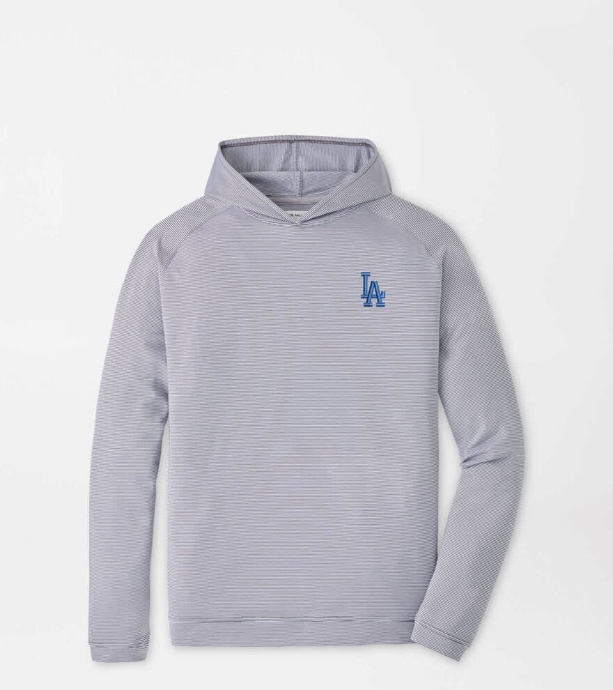 Los Angeles Dodgers Pine Sugar Stripe Performance Hoodie