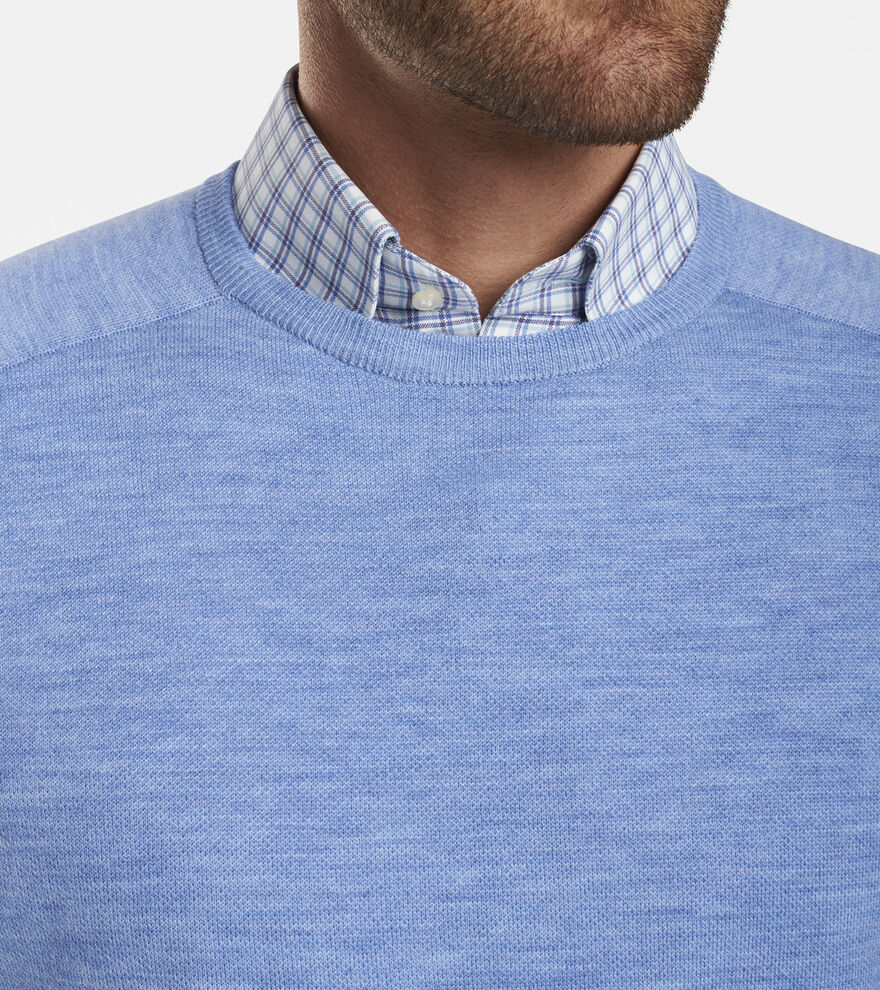 Wool Interlock Crewneck - Alternate Image 4