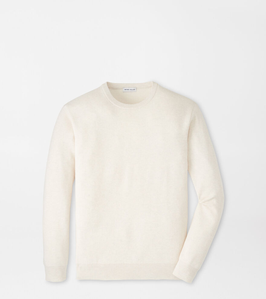Coolspun Lite Textured Crewneck Sweater image number 1