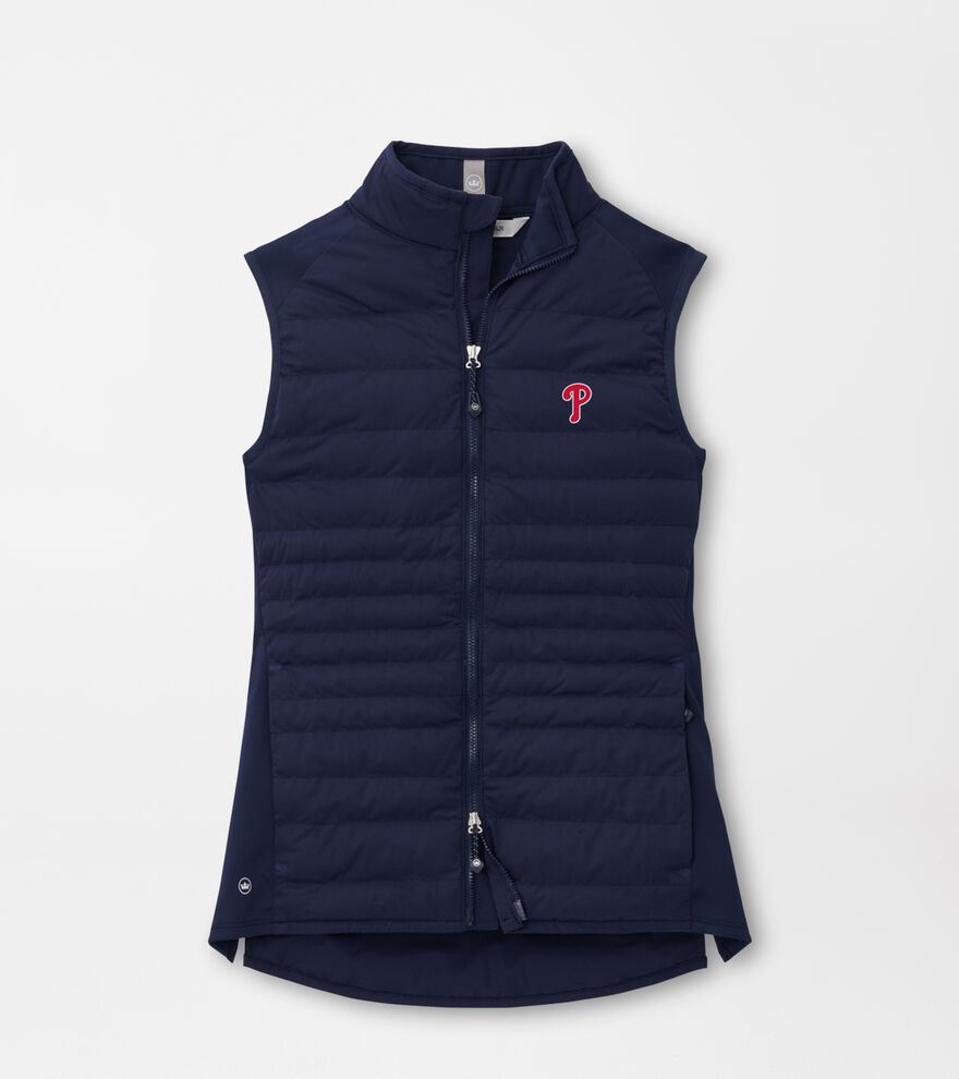 Philadelphia Phillies Women's Fuse Hybrid Vest image number 1