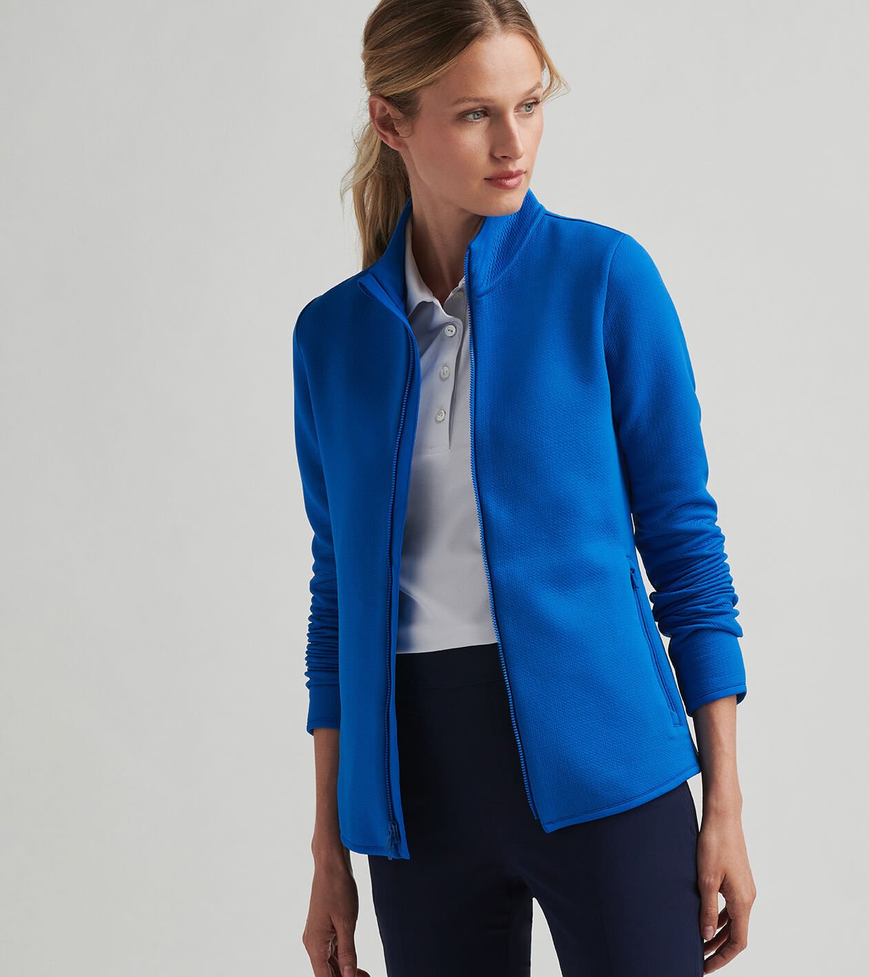 Lumi-Knit Midweight Full-Zip | Women's Tops | Peter Millar