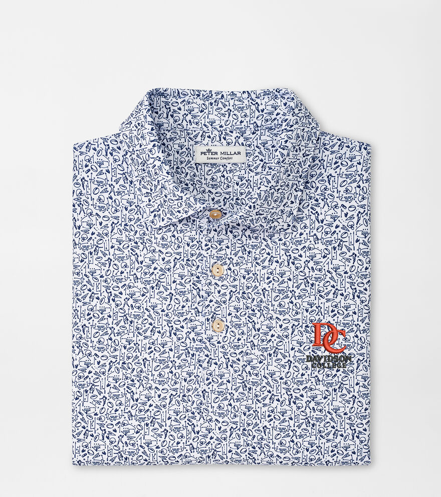 Davidson Game Day Performance Jersey Polo image number 1