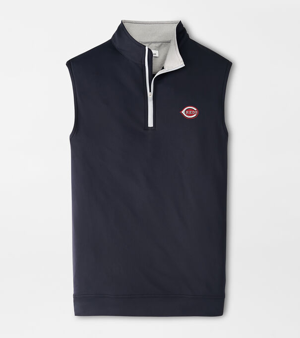 Cincinnati Reds Galway Performance Quarter-Zip Vest