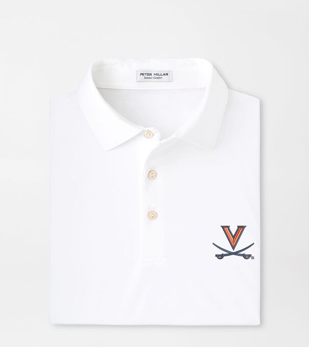 Virginia Solid Performance Jersey Polo