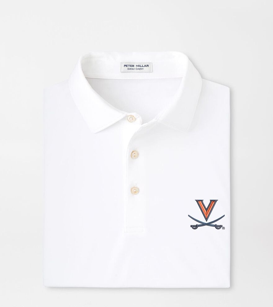 Virginia Solid Performance Jersey Polo