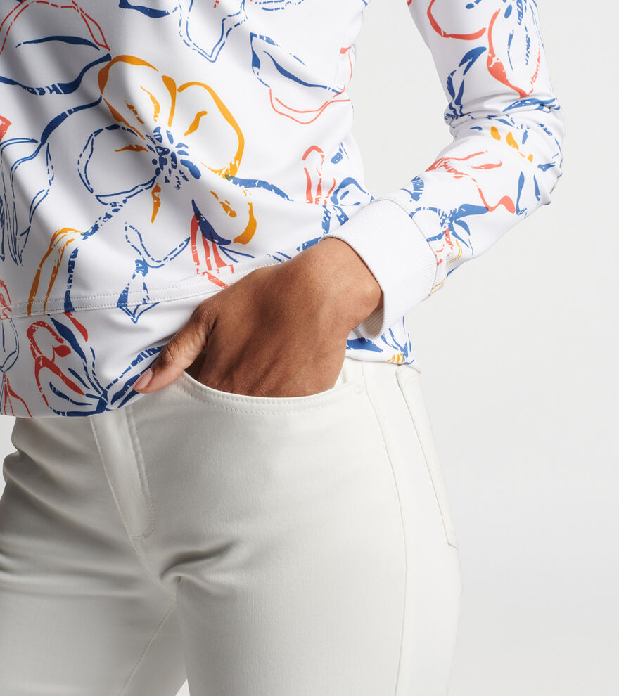 Birdie Multi Floral Sport Sweatshirt image number 4