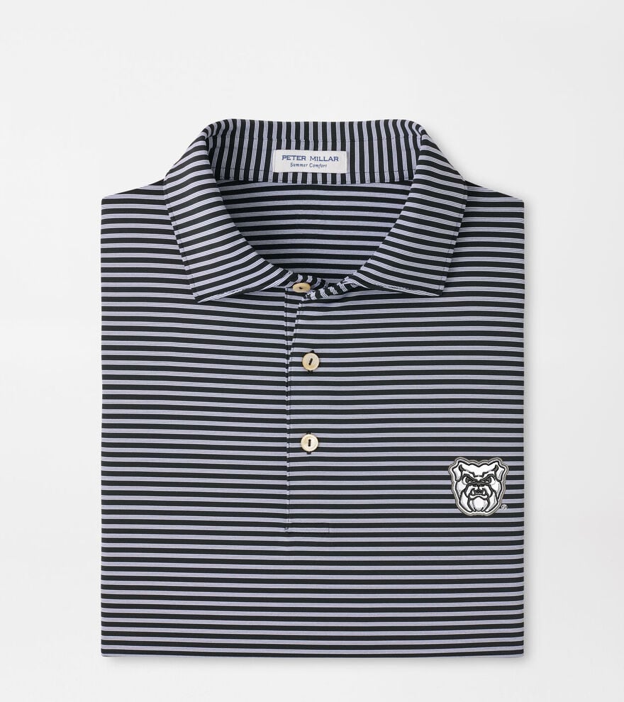 Butler Tiebreaker Performance Jersey Stripe Polo image number 1